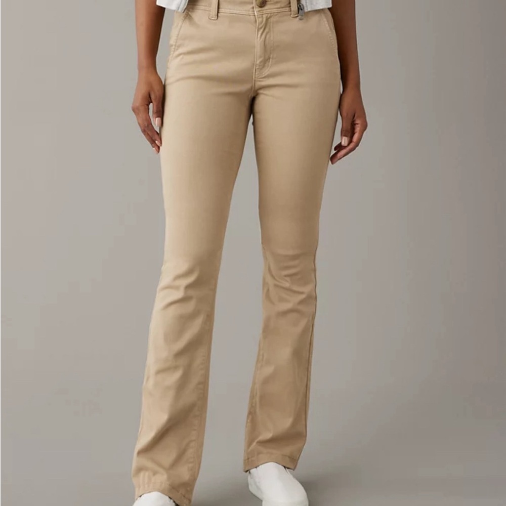 EUC American Eagle ladies bootcut khakis/dress pants/chinos